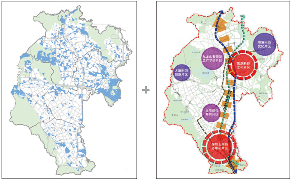 深圳龙华规划图图片